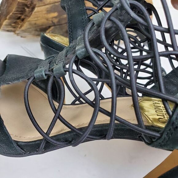 Vince camuto cage heeled sandals black Fossel - Picture 9 of 12